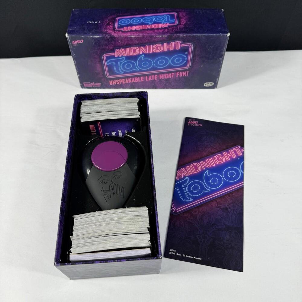 Midnight Taboo Game Open Box - Picture 4 of 5